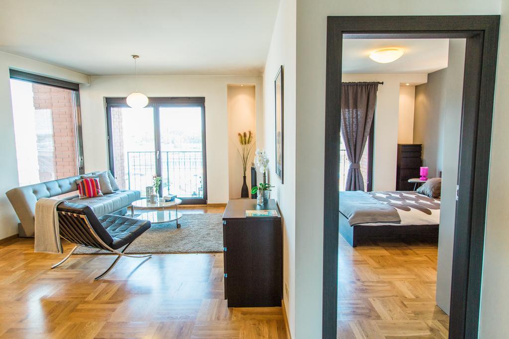 Modern Apartment In City Center Cracóvia Exterior foto